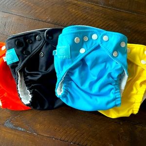 4 Charlie Banana Pocket Diapers